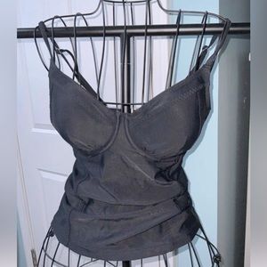 Athleta tankini top 32D/DD black